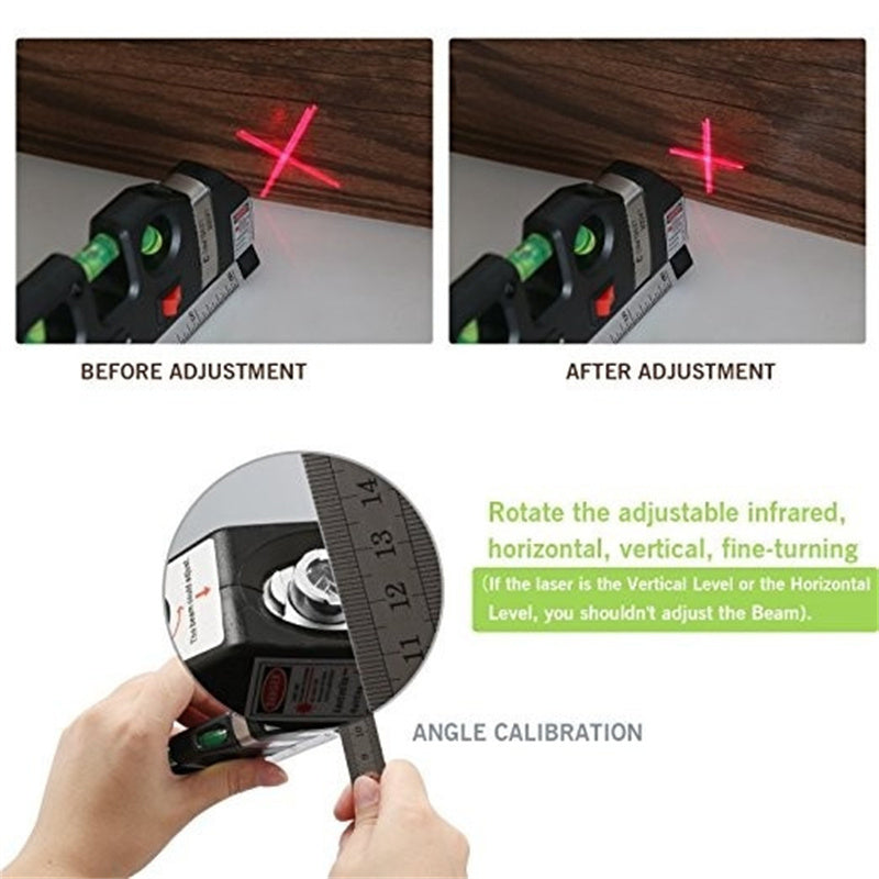 Livella Laser Multi-uso: Precisione Professionale per Tutti i Progetti!