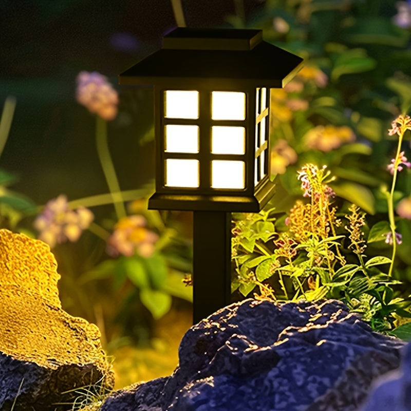 Solar Outdoor Path Lights – 24/12/6/2 Pack, Waterproof LED Landscape Lighting, 600mAh Long-Lasting Solar Garden Lights for Yard, Patio & Walkways