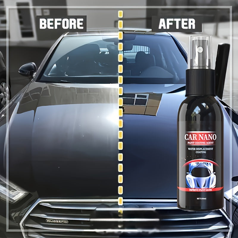Spray Nano Ceramic Ultim – Protecție completă vopsea auto și tratament hidrofob pentru geamuri, impermeabil