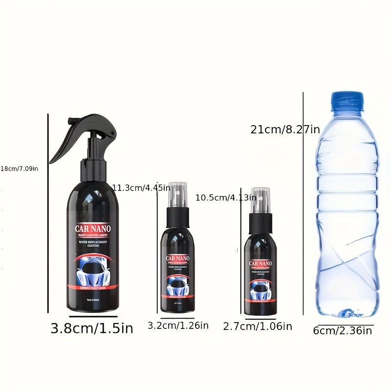 Spray Nano Ceramic Ultim – Protecție completă vopsea auto și tratament hidrofob pentru geamuri, impermeabil