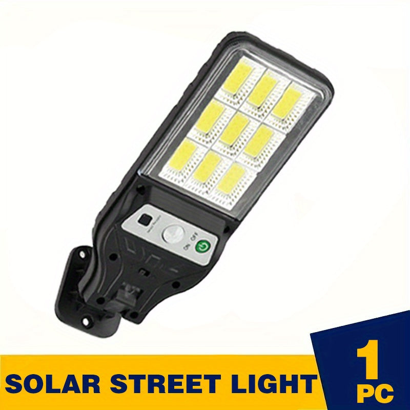 Lampă solară de exterior 1/2/3/4 bucăți, reîncărcabilă COB cu senzor de mișcare, LED inteligent pentru ziduri, terase, grădini, patio și balcoane