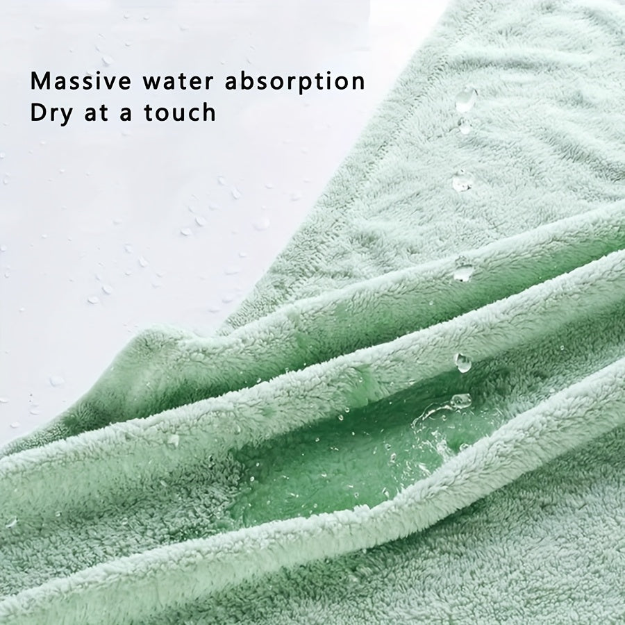 Prosop de baie pentru bebeluși cu glugă – capă drăguță din coral fleece, uscare rapidă, ideal pentru piscină, plajă și utilizare tot anul