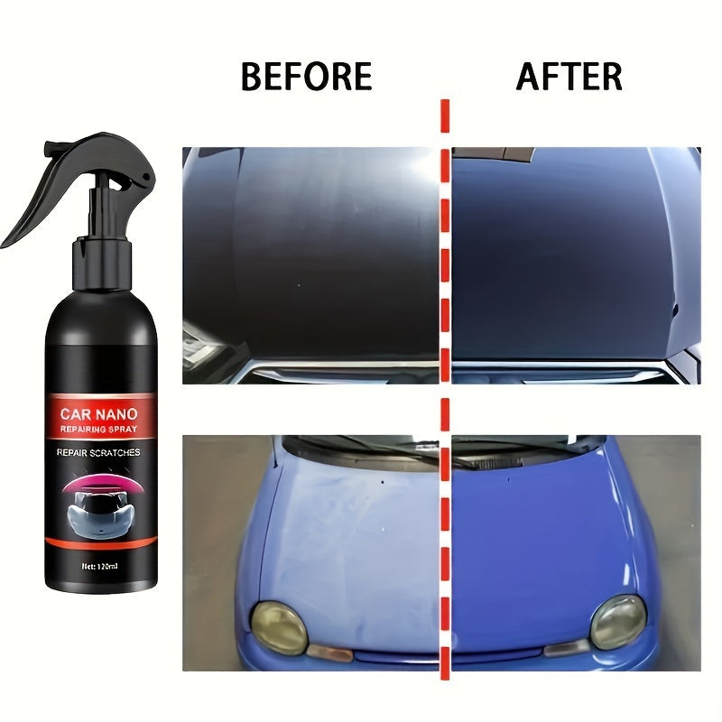 Spray Nano Ceramic Ultim – Protecție completă vopsea auto și tratament hidrofob pentru geamuri, impermeabil