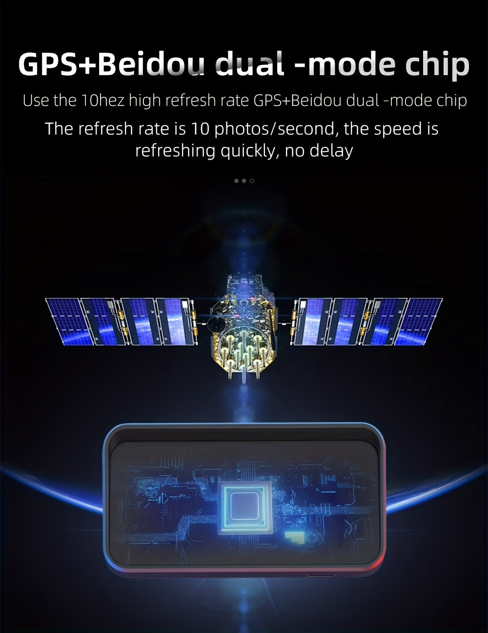 HUD auto YNF – afișaj head-up HD, viteză și kilometraj în timp real, compatibil 99% modele, plug & play, KM/H