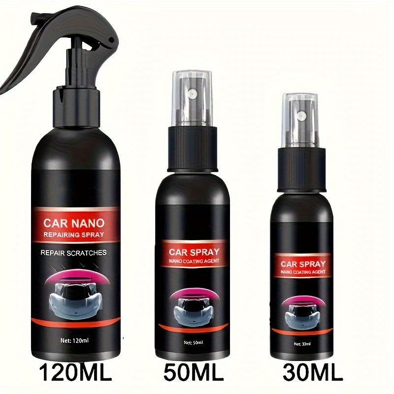 Spray Nano Ceramic Ultim – Protecție completă vopsea auto și tratament hidrofob pentru geamuri, impermeabil
