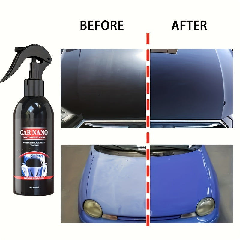 Spray Nano Ceramic Ultim – Protecție completă vopsea auto și tratament hidrofob pentru geamuri, impermeabil
