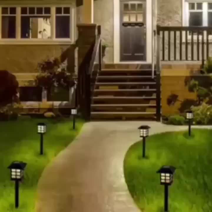Solar Outdoor Path Lights – 24/12/6/2 Pack, Waterproof LED Landscape Lighting, 600mAh Long-Lasting Solar Garden Lights for Yard, Patio & Walkways