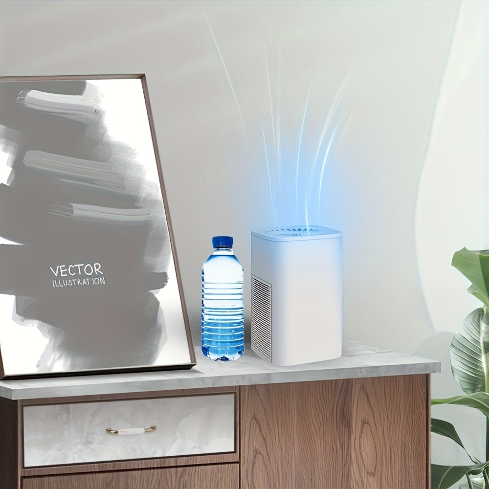 Purificatore d’Aria HEPA 2025 Modello 2025 – Ventola Integrata, USB, Silenzioso, Filtro Potenziato per Casa, Camera, Ufficio e Scrivania, Compatto e Affidabile