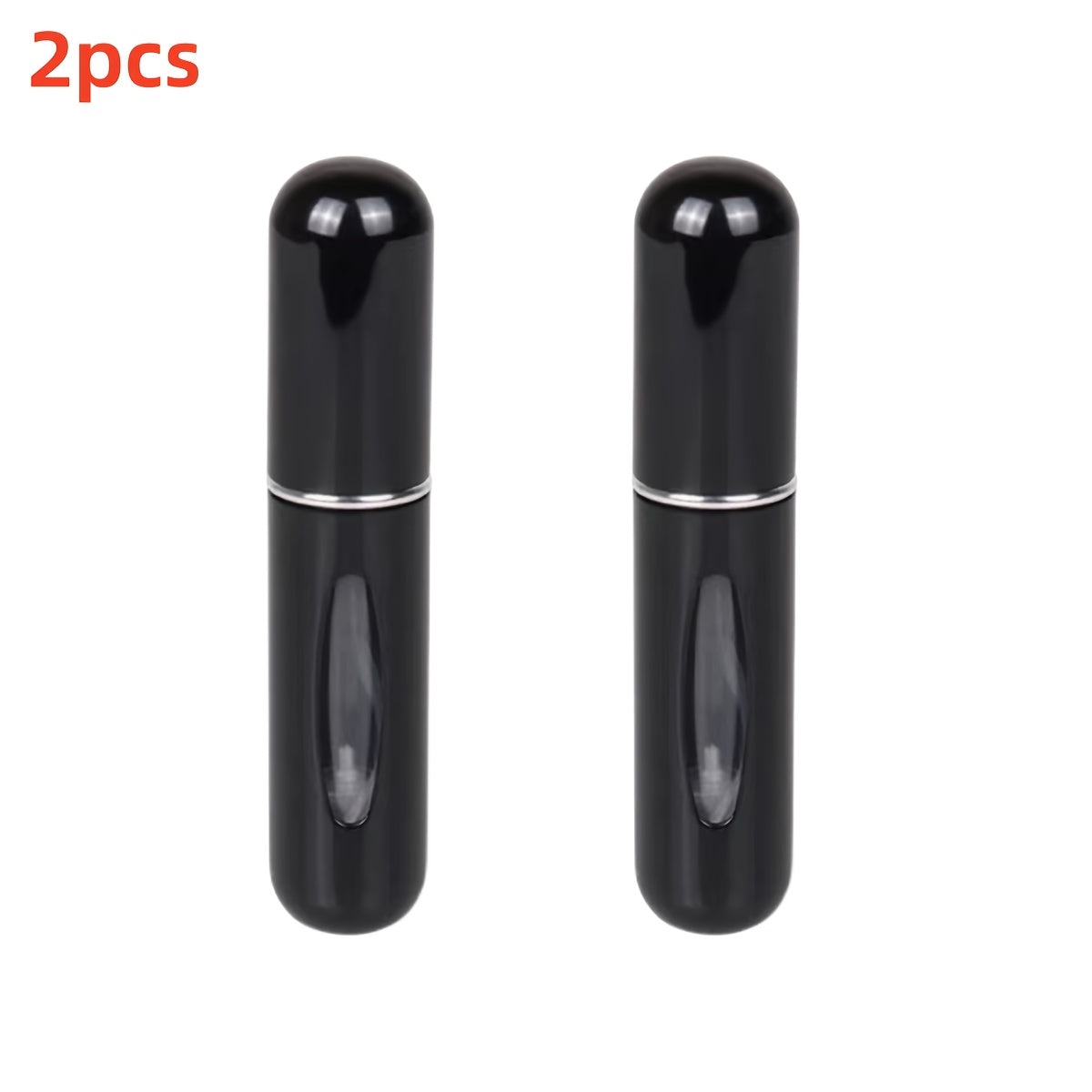 Mini Atomizzatore Profumo Portatile Ricaricabile – Flacone Spray in Alluminio per Viaggio, Multi-Colore, Senza Profumo, Design Compatto
