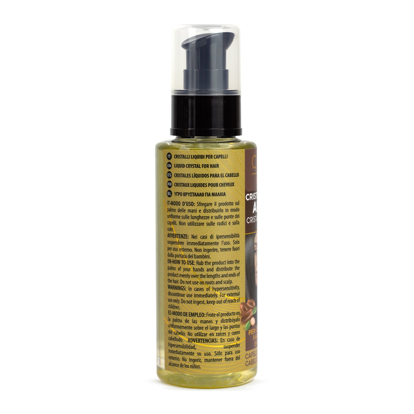 COSMI Cristalli Liquidi con Olio di Argan – Capelli Più Morbidi e Setosi, 100ml