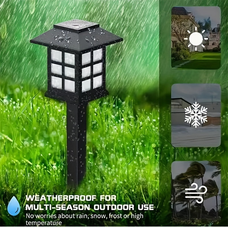 Solar Outdoor Path Lights – 24/12/6/2 Pack, Waterproof LED Landscape Lighting, 600mAh Long-Lasting Solar Garden Lights for Yard, Patio & Walkways