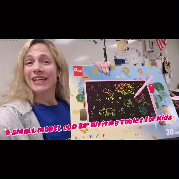 20-Inch Large LCD Writing Tablet With Erasable Electronic Doodle Board - Portable Drawing Pad For Teens & Adults, Perfect For Home, Office, School - Ideal Holiday Gift, School Supplies, Rechargeable