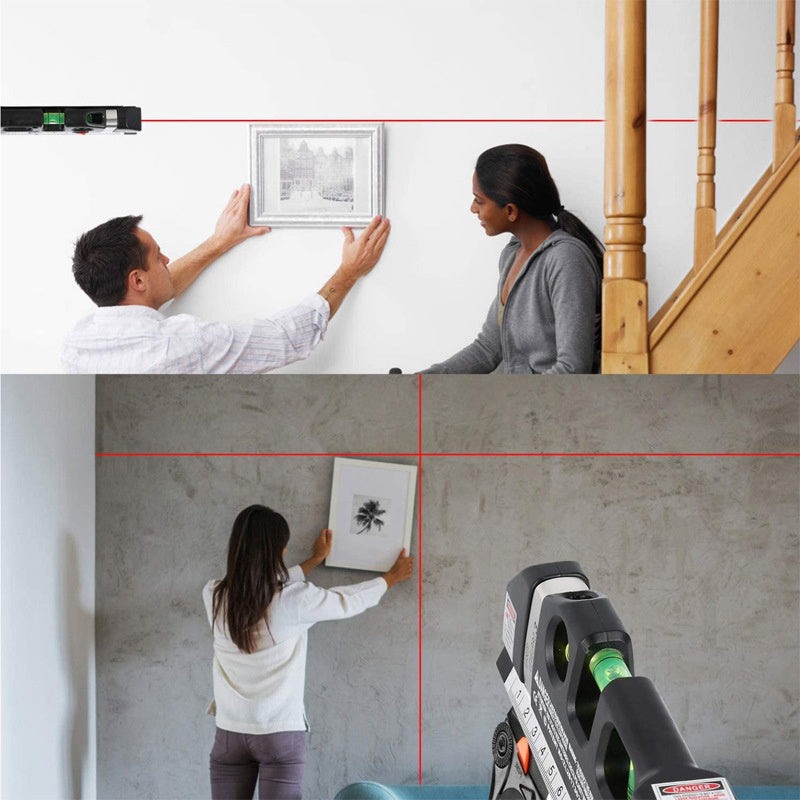 Livella Laser Multi-uso: Precisione Professionale per Tutti i Progetti!