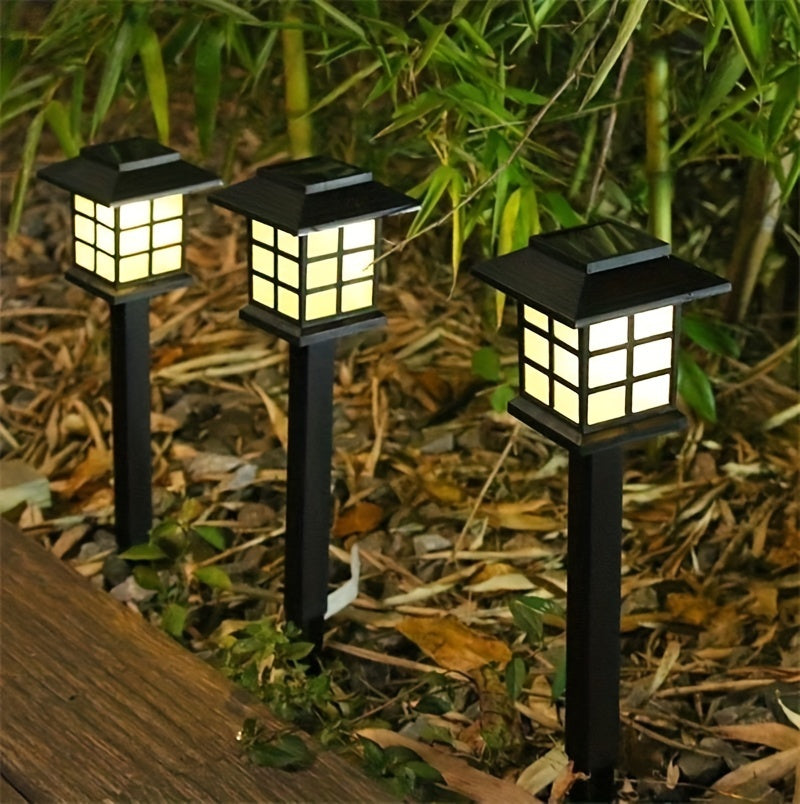 Solar Outdoor Path Lights – 24/12/6/2 Pack, Waterproof LED Landscape Lighting, 600mAh Long-Lasting Solar Garden Lights for Yard, Patio & Walkways