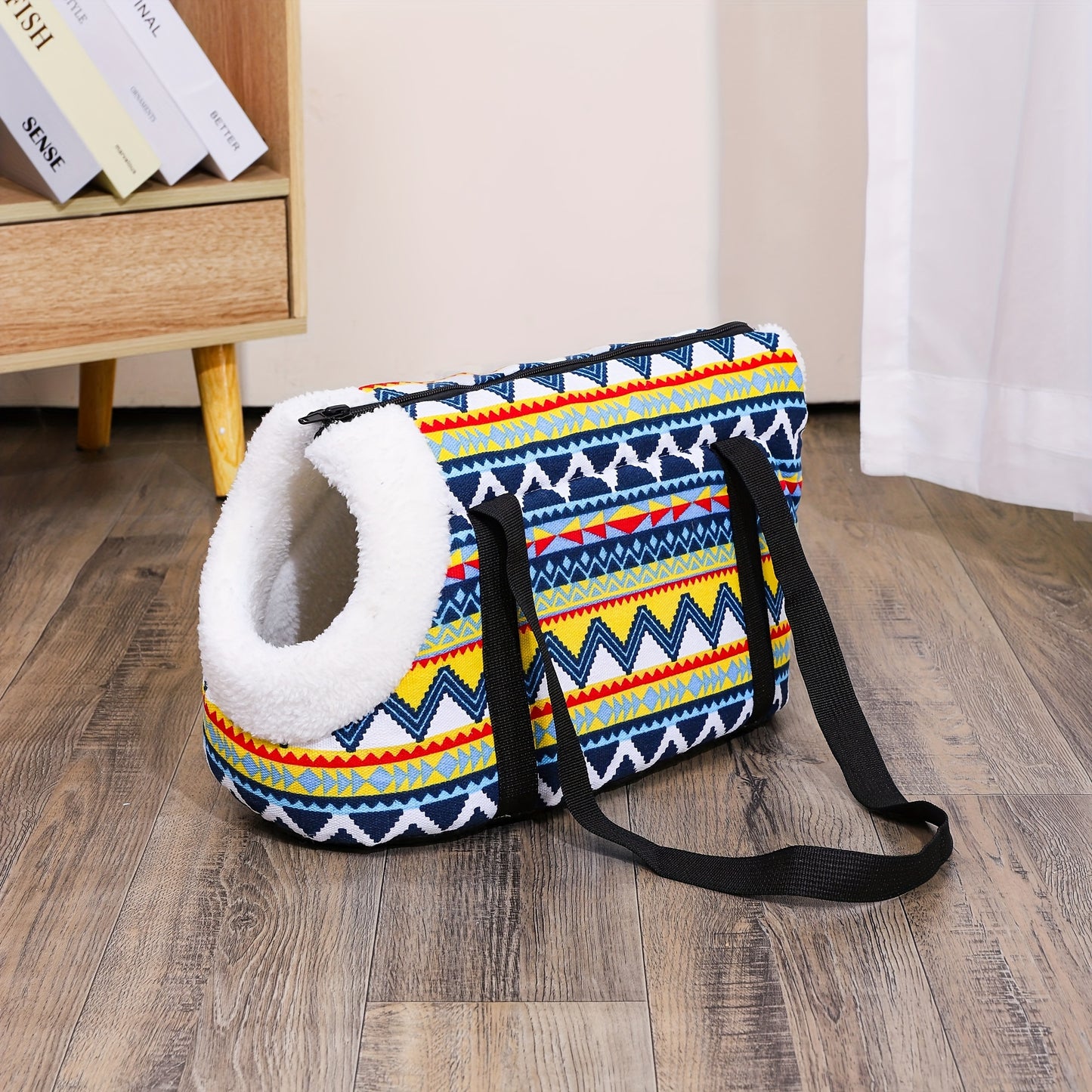 Borsa Trasportino per Gatti Lavabile e Portatile – Multi-Colore, Tracolla con Cerniera, Smontabile, Ideale per Gatti Piccoli e Medi