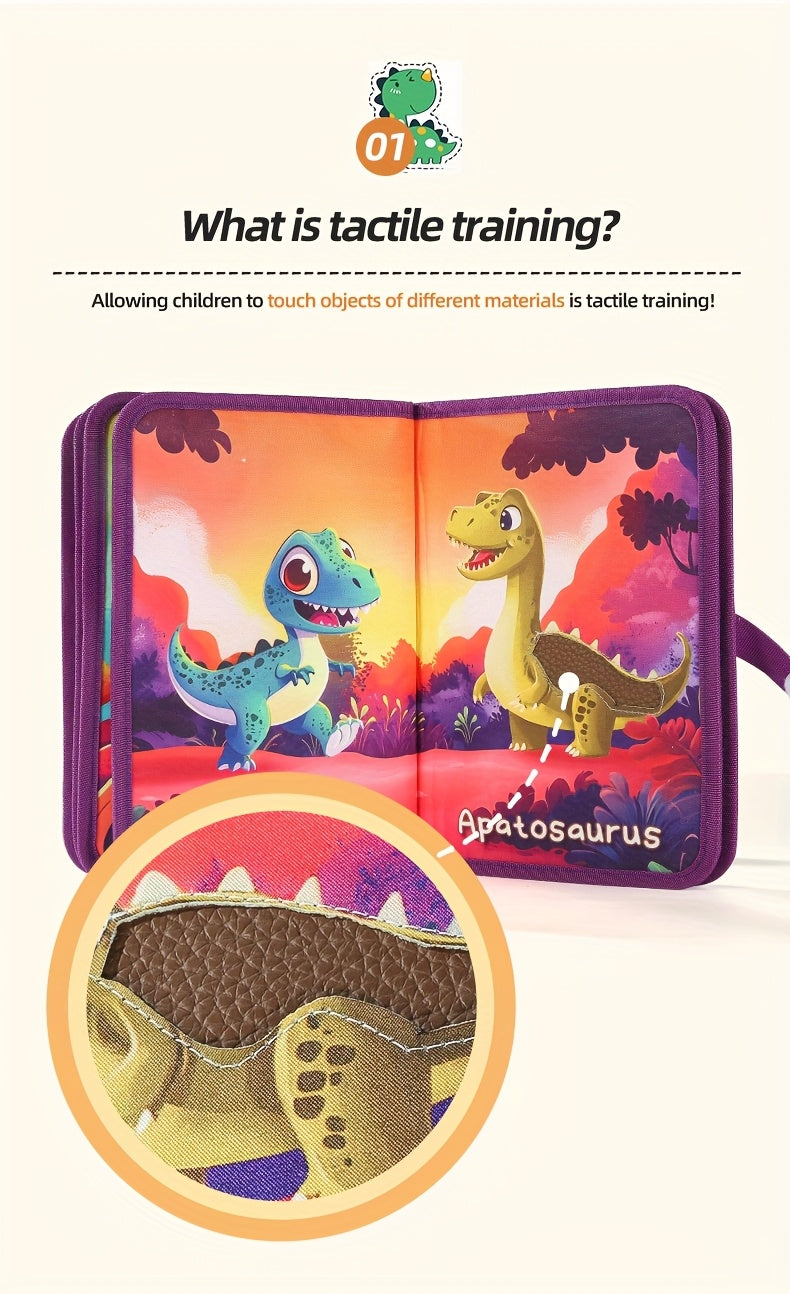 Libri Tattili per Bambini – Animali Interattivi per Sviluppo Sensoriale, Cognizione Animale e Puzzle, Regalo di Pasqua per Bambini e Bambine