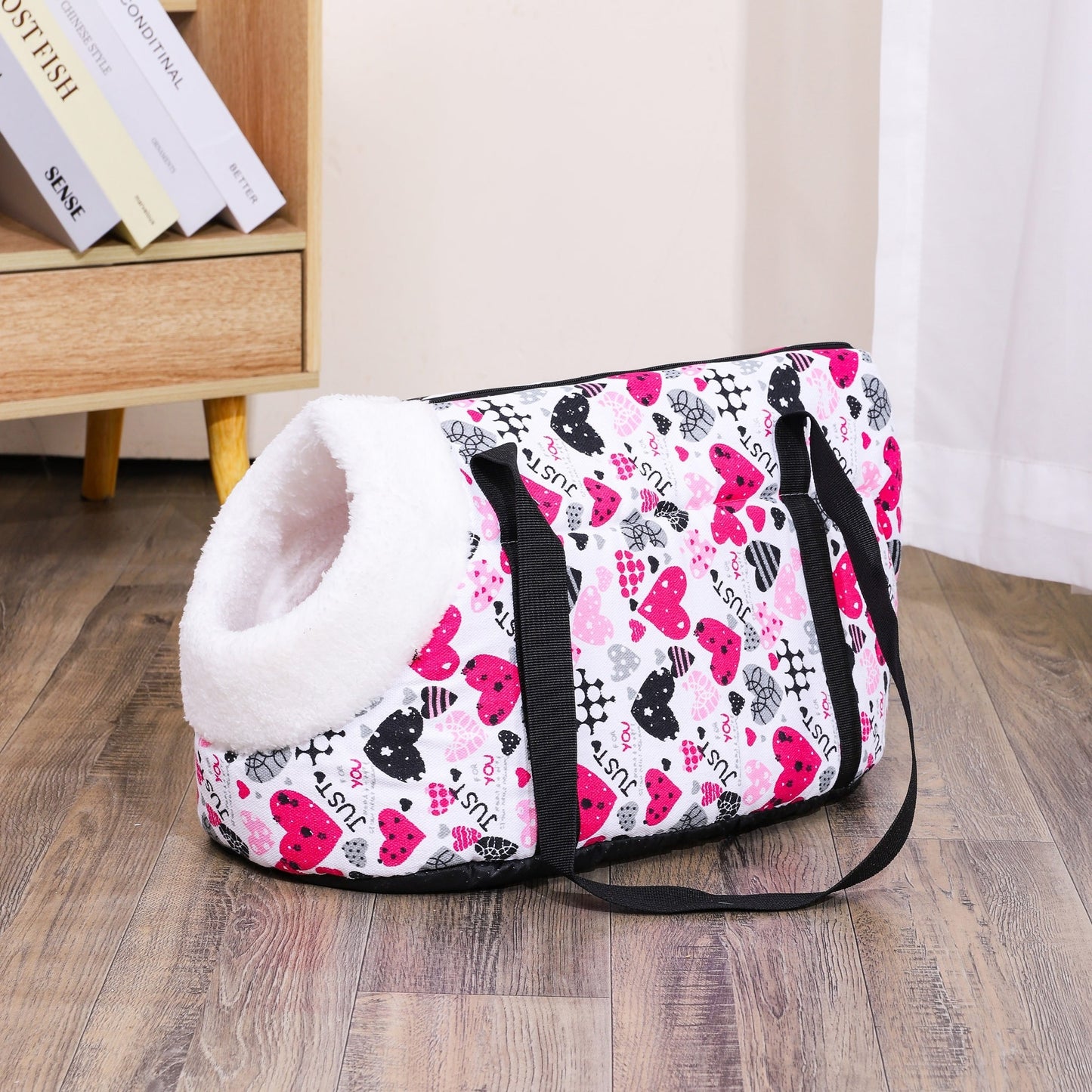 Borsa Trasportino per Gatti Lavabile e Portatile – Multi-Colore, Tracolla con Cerniera, Smontabile, Ideale per Gatti Piccoli e Medi