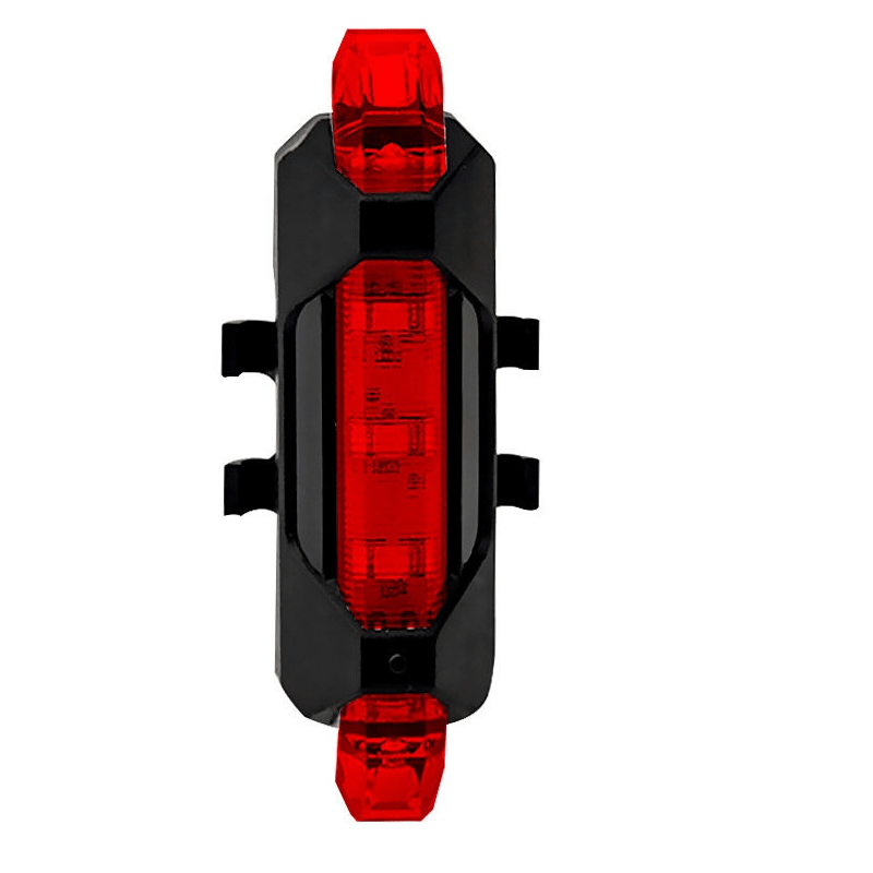 Luce Posteriore per Bicicletta a LED Ricaricabile USB – 4 Modalità di Lampeggio per Sicurezza e Visibilità, Fanale per MTB e Bici da Strada