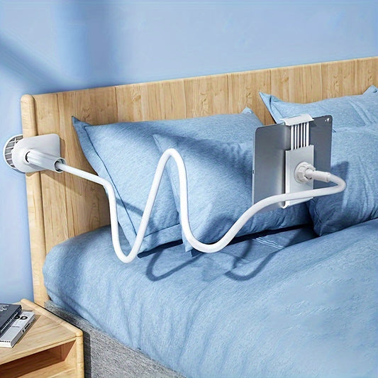 Supporto Girevole 360° per Tablet e Smartphone – Base a Spirale, Stand da Letto e Scrivania, Lazy Stand per Cellulari e Tablet
