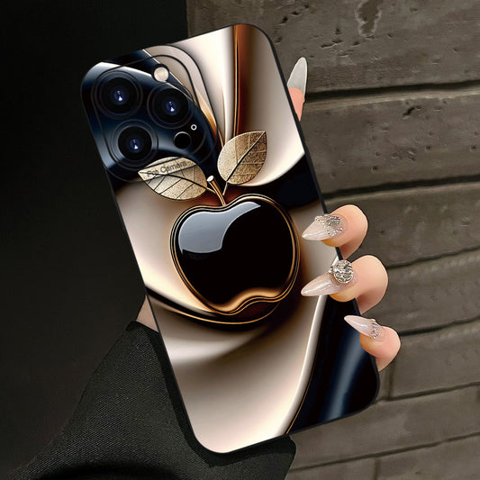 Husă TPU pentru iPhone cu design metalic – rezistentă la șocuri și căderi, cadou ideal pentru bărbați și femei, compatibilă cu iPhone 16, 15, 14, 13, 12, 11, XS, XR