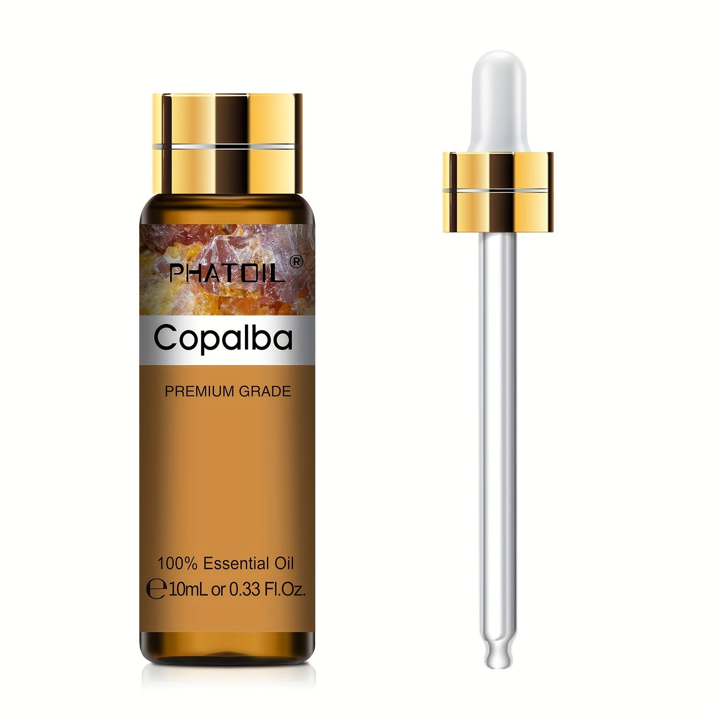 PHATOIL Olio Essenziale Puro 10ml – Aromaterapia, Rilassante e Rivitalizzante, Multiuso, Qualità Premium, Flacone Anti-UV a Prova di Perdite
