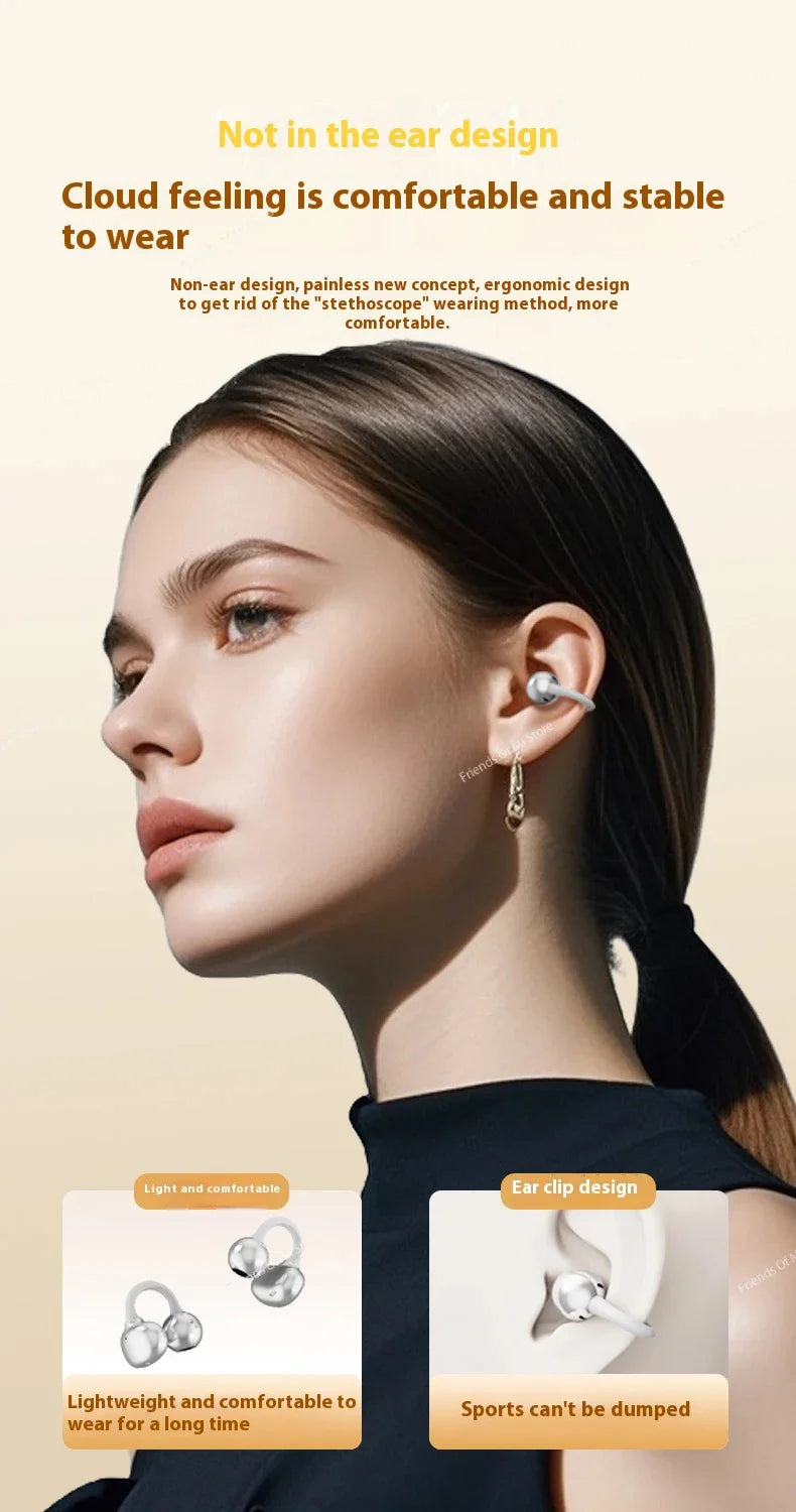 Cuffie Wireless Bluetooth Xiaomi Mijia 2025 – Auricolari a Clip Sportivi, Impermeabili, Lunga Durata Batteria, Bluetooth 5.4 con Microfono