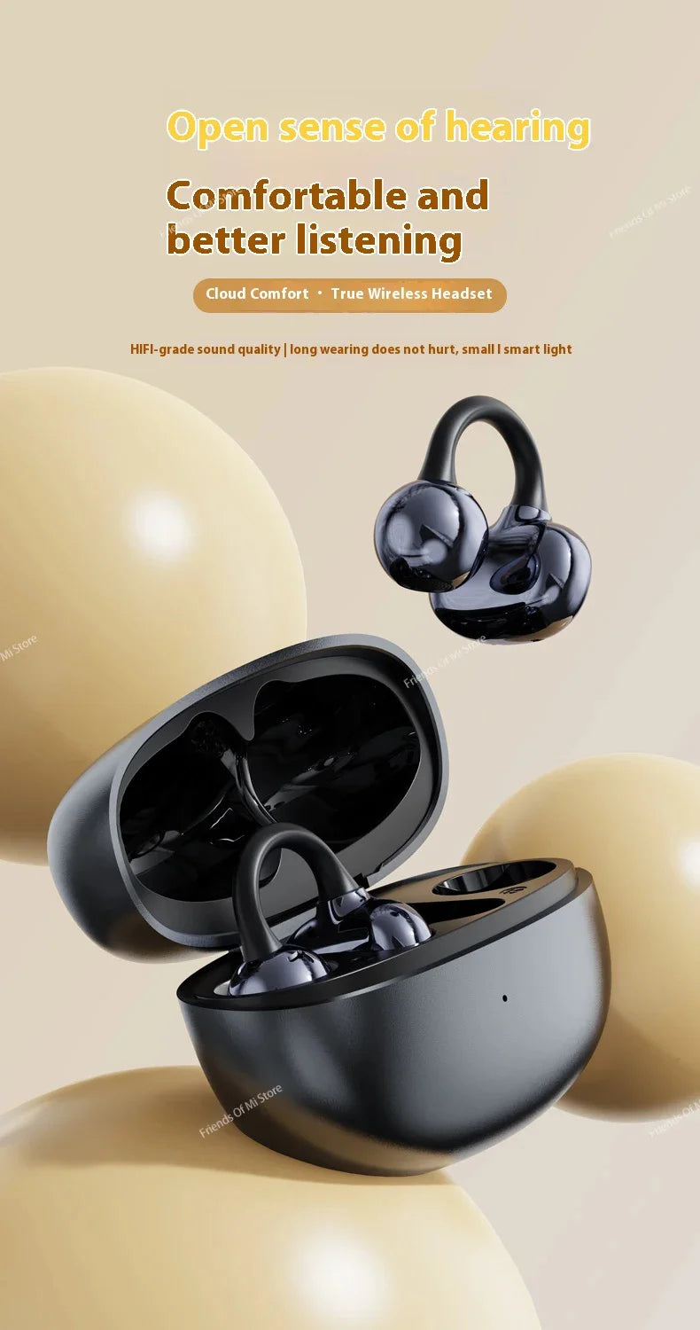 Cuffie Wireless Bluetooth Xiaomi Mijia 2025 – Auricolari a Clip Sportivi, Impermeabili, Lunga Durata Batteria, Bluetooth 5.4 con Microfono