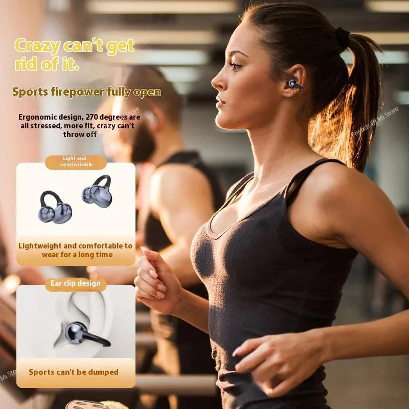 Cuffie Wireless Bluetooth Xiaomi Mijia 2025 – Auricolari a Clip Sportivi, Impermeabili, Lunga Durata Batteria, Bluetooth 5.4 con Microfono