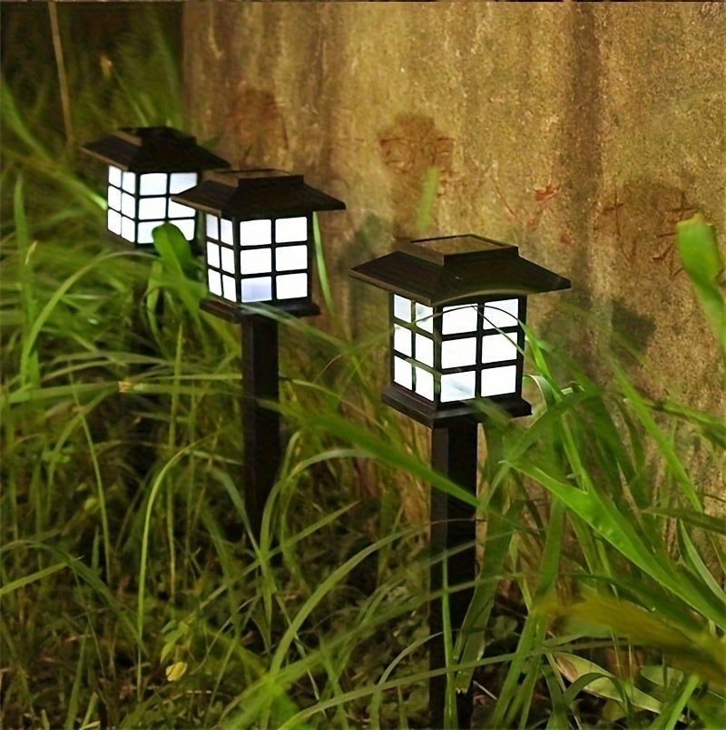 Solar Outdoor Path Lights – 24/12/6/2 Pack, Waterproof LED Landscape Lighting, 600mAh Long-Lasting Solar Garden Lights for Yard, Patio & Walkways