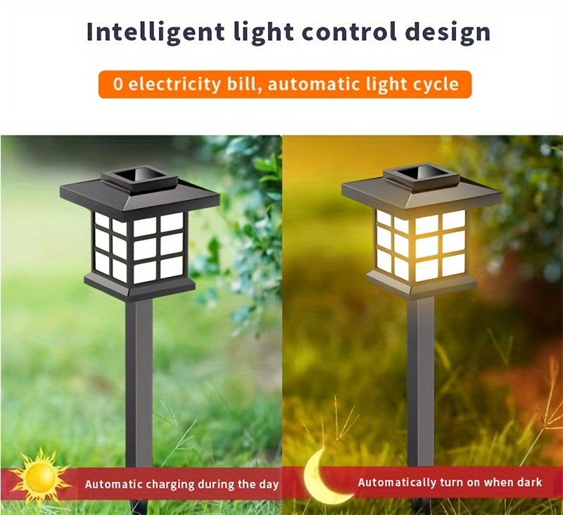 Solar Outdoor Path Lights – 24/12/6/2 Pack, Waterproof LED Landscape Lighting, 600mAh Long-Lasting Solar Garden Lights for Yard, Patio & Walkways