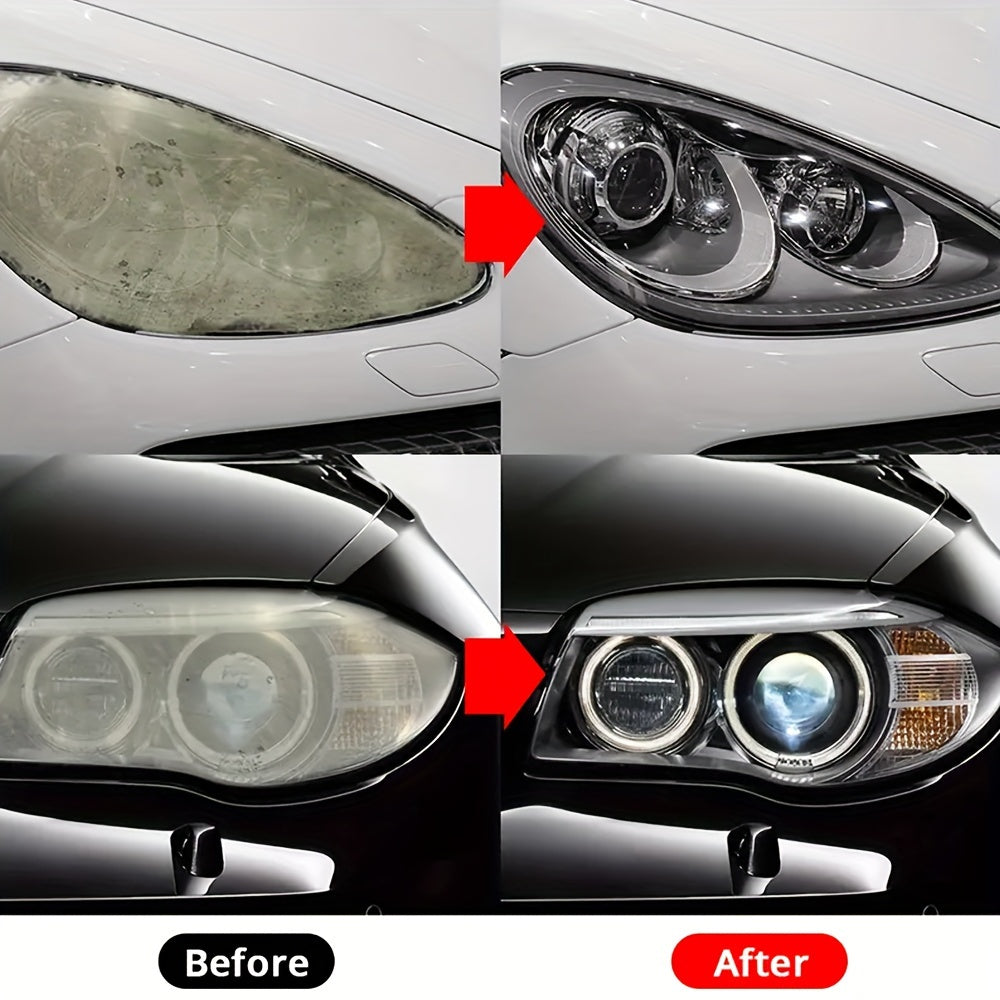 Cremă reparatoare faruri AUTO AULTIFIX 100ml – anti-oxidare și reparare zgârieturi, polish PVC, universal pentru întreținerea și îngrijirea farurilor auto