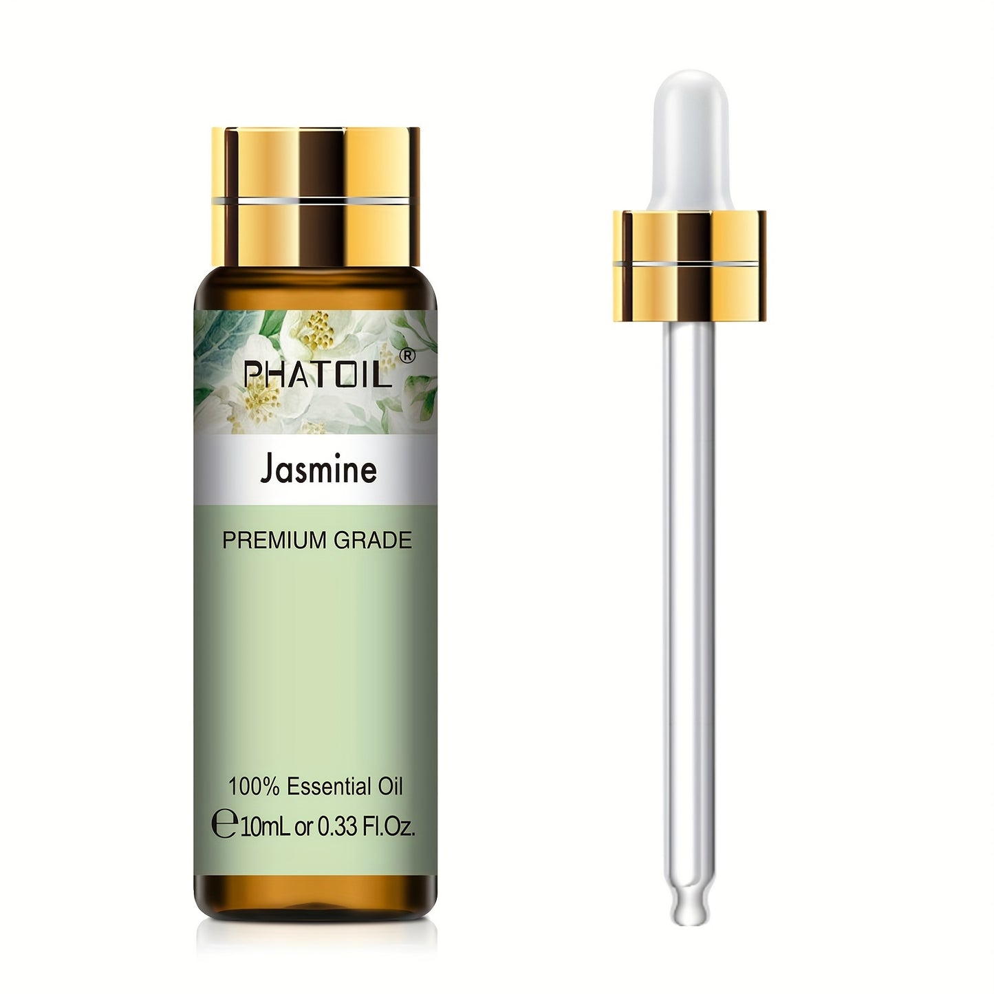 PHATOIL Olio Essenziale Puro 10ml – Aromaterapia, Rilassante e Rivitalizzante, Multiuso, Qualità Premium, Flacone Anti-UV a Prova di Perdite