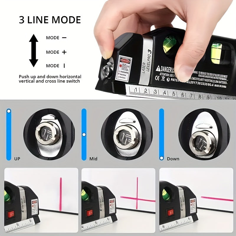 Livella Laser Multi-uso: Precisione Professionale per Tutti i Progetti!