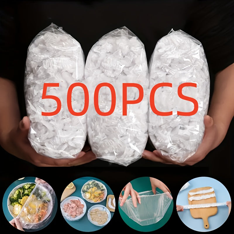100 buc folie alimentară de unică folosință, extensibilă pentru boluri, farfurii, fructe și legume – folie transparentă pentru păstrarea prospețimii, anti-praf
