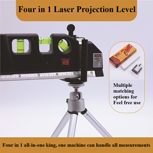 Livella Laser Multi-uso: Precisione Professionale per Tutti i Progetti!