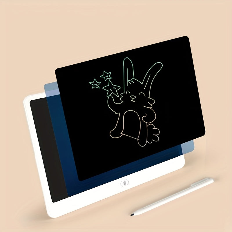 Tablet da Scrittura LCD 16" – Lavagna Elettronica Cancellabile, Tabelt Portatile per Disegno, Ragazzi e Adulti, Casa, Ufficio, Scuola, Regalo Ideale, Materiale PVC Bianco