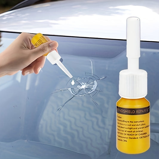 Sticlă auto pentru parbriz – reparare crăpături tip cioburi și stele, dispariție fisuri