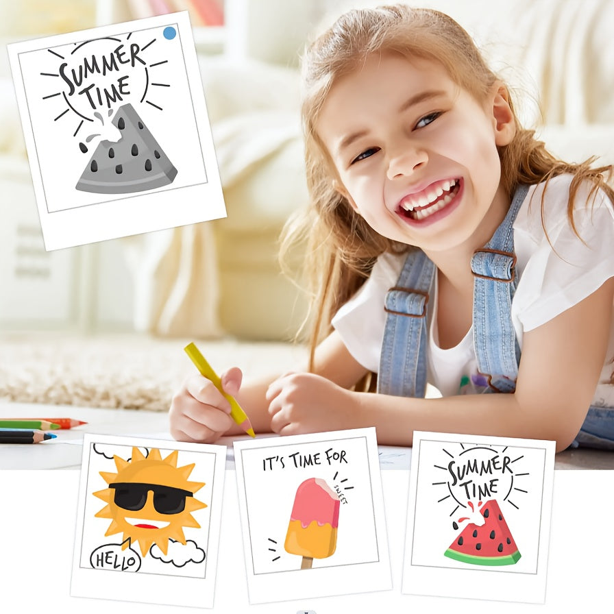 Fotocamera Istantanea per Bambini con 3 Rotoli di Carta – Registrazione Video HD, Stampante Portatile USB, Batteria Litio-Polimero, per Bambini 3-10 Anni, Regalo Compleanno/Natale (Viola/Blu/Rosa/Giallo Limone) – Educativa