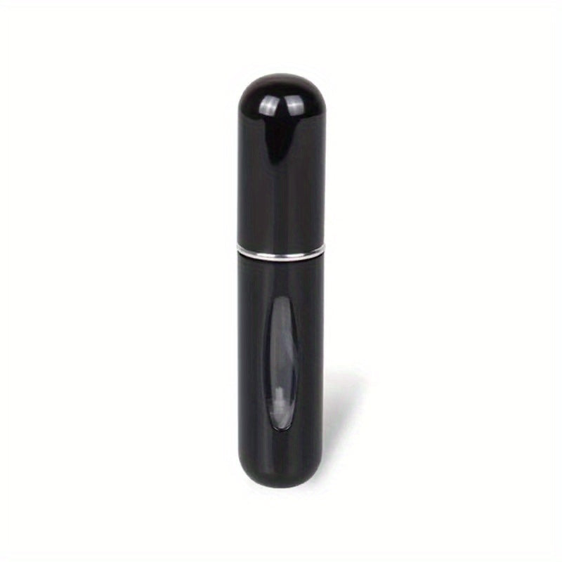 Mini Atomizzatore Profumo Portatile Ricaricabile – Flacone Spray in Alluminio per Viaggio, Multi-Colore, Senza Profumo, Design Compatto