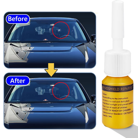 Sticlă auto pentru parbriz – reparare crăpături tip cioburi și stele, dispariție fisuri